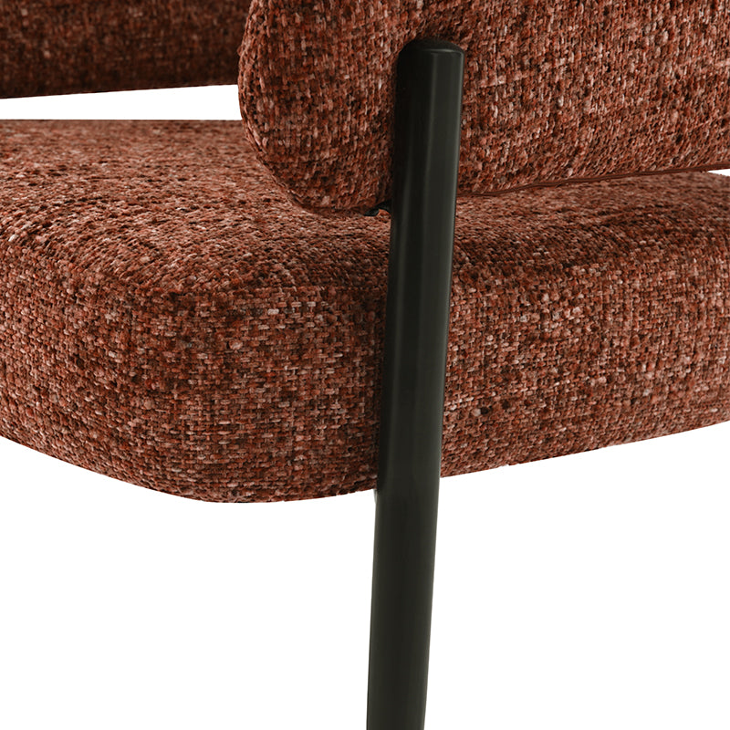 Quinn Lounge Chair [Linnen Stof]