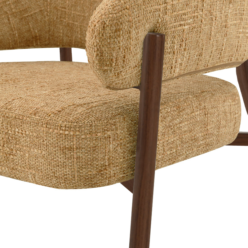 Quinn Lounge Chair [Linnen Stof]