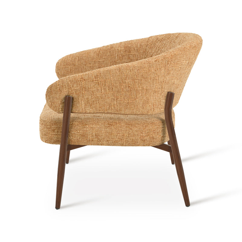 Quinn Lounge Chair [Linnen Stof]