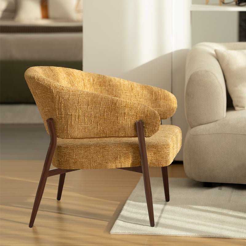 Quinn Lounge Chair [Linnen Stof]