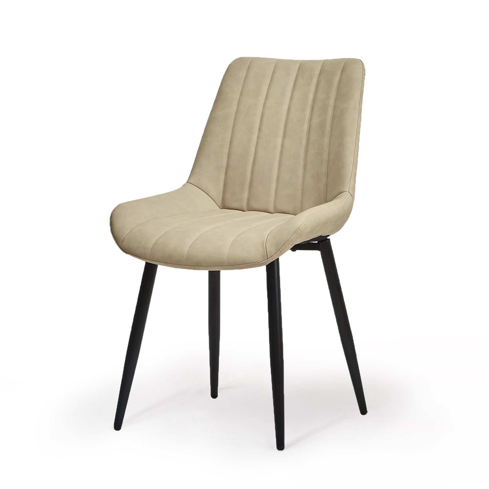 Jarvis Eetkamerstoel [Set van 2] [Kunstleer]