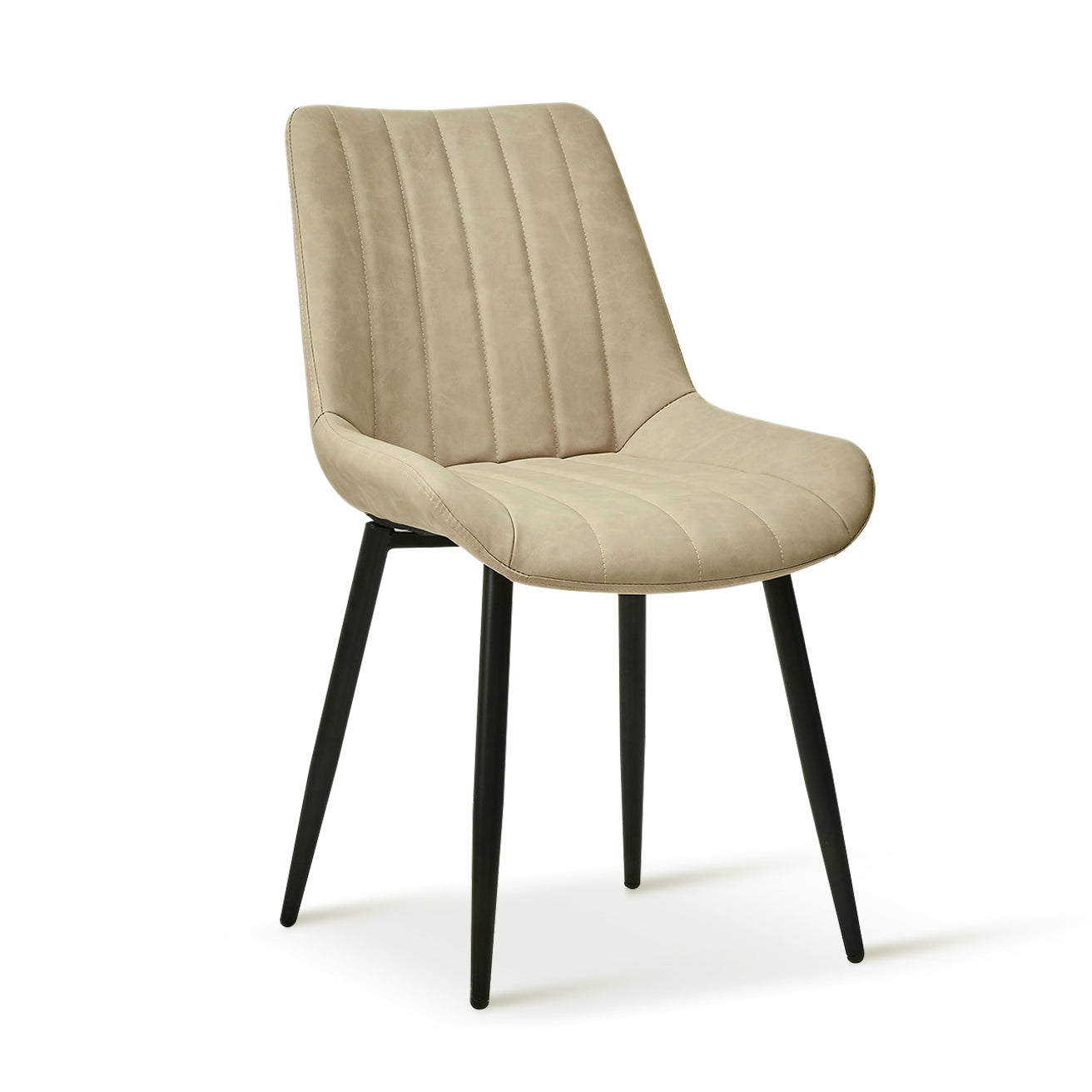 Jarvis Eetkamerstoel [Set van 2] [Kunstleer]