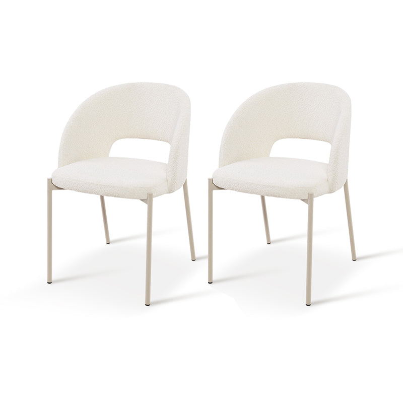 Esme Eetkamerstoel [Set van 2] [Boucle Stof]