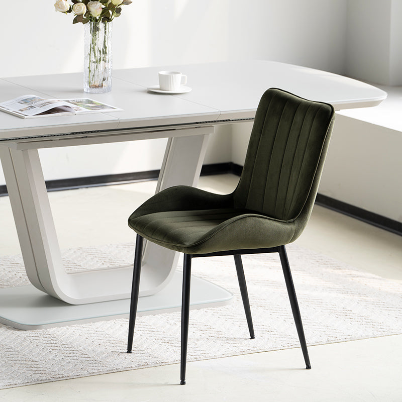 Edith Eetkamerstoel [Set van 2] [Fluweel]