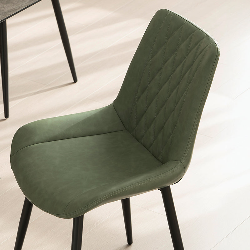 Kunstlederstuhl， Ofcasa Esszimmerstuhl，Ofcasa Kunstlederstuhl，Klassischer Lederspeisestuhl， Esszimmerstuhl grün，Esszimmerstuhl braun，Wohnaccessoires，Möbel，Küchenmöbel,OFCASA DE