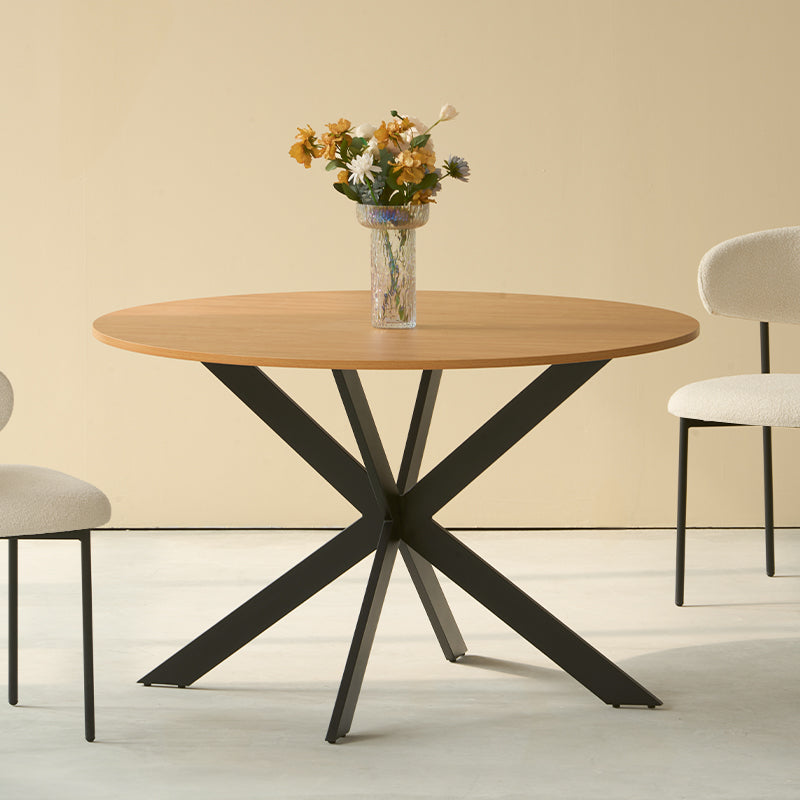 Tilly Ronde Eettafel [Houtkleur] [120 cm]