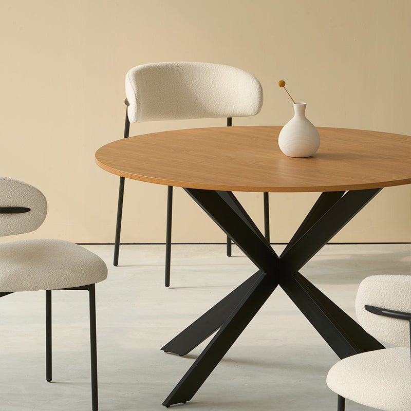 Tilly Ronde Eettafel [Houtkleur] [120 cm]