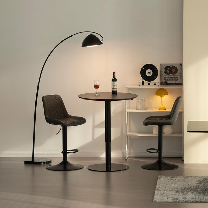 Jarvis AH Diamond Barkruk [Set van 2] [Kunstleer] [62 cm-82 cm]