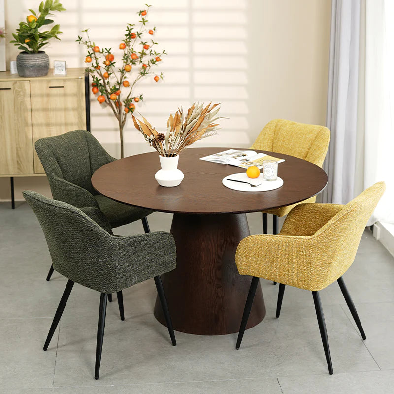 Sienna Garden Eetkamerstoel [Set van 2] [Linnen Stof]