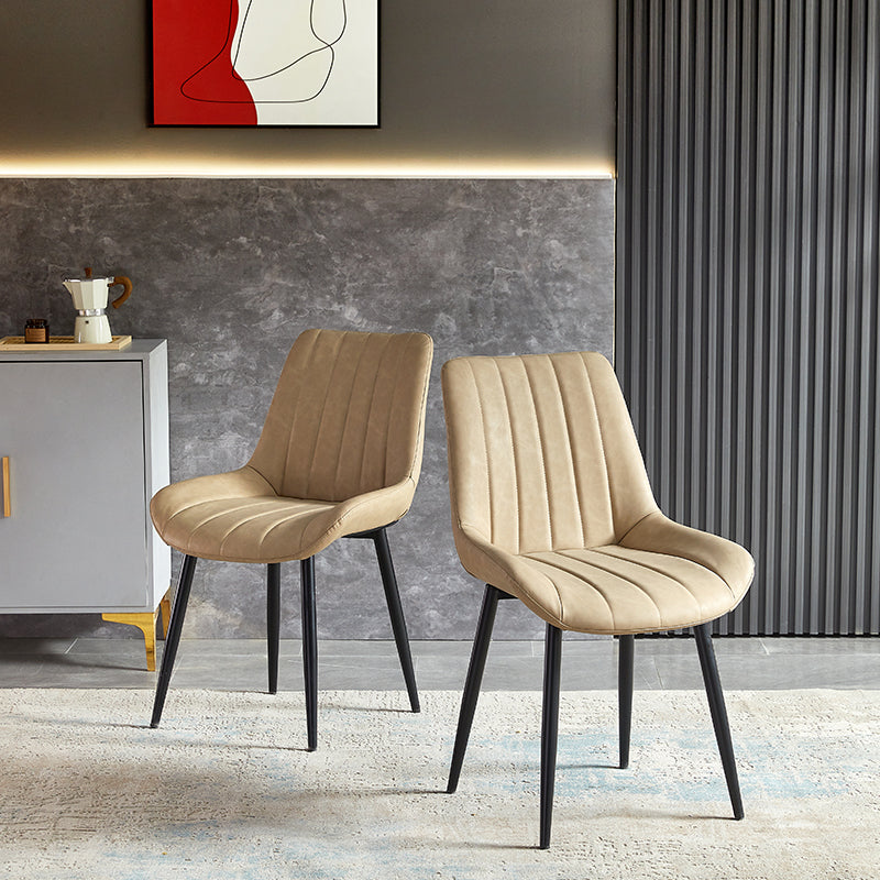 Jarvis Eetkamerstoel [Set van 2] [Kunstleer]