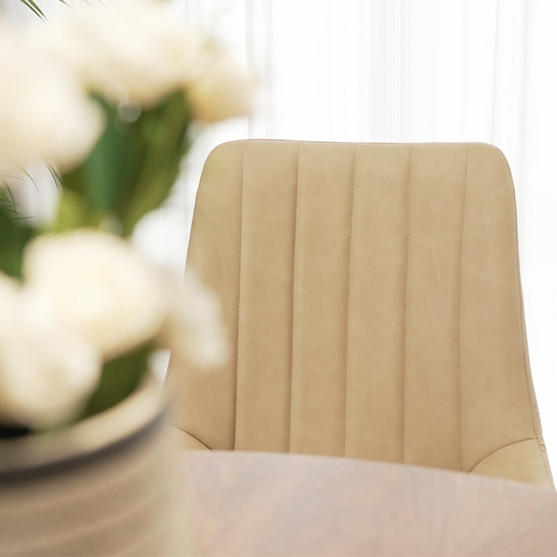 Jarvis Eetkamerstoel [Set van 2] [Kunstleer]