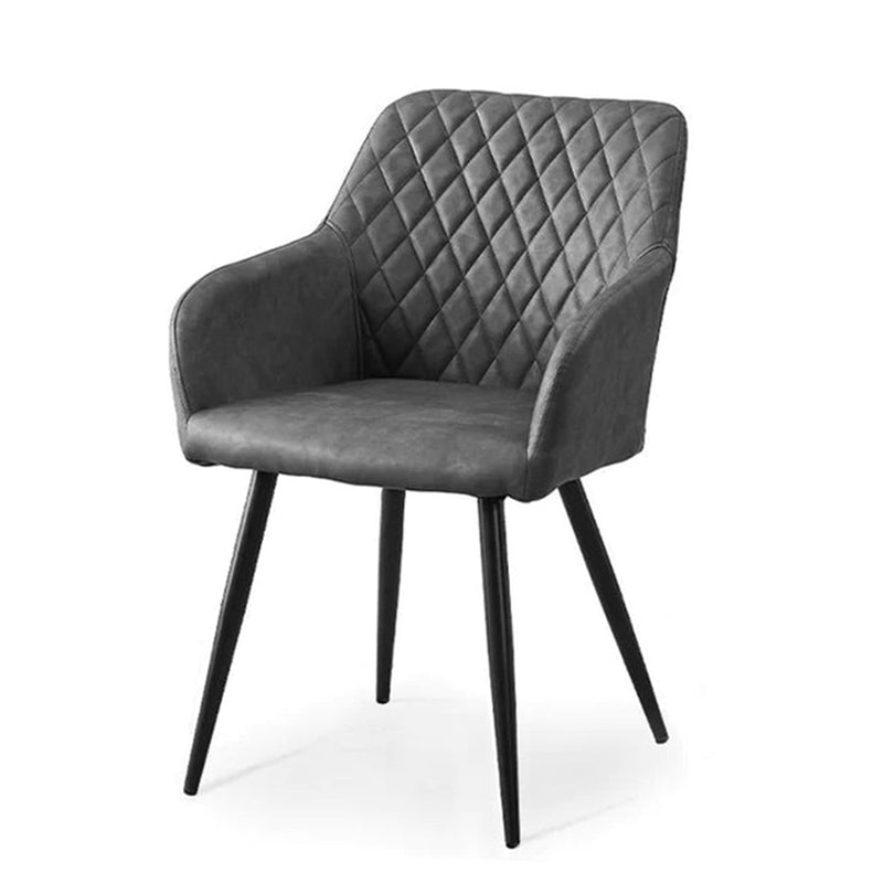 Frazer Diamond Eetkamerstoel [Set van 2] [Kunstleer]