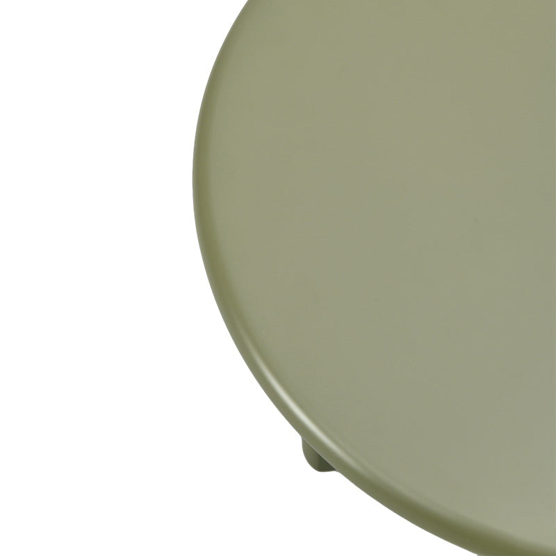 Aine Chelsea Matte Ronde Salontafelset [Groen en Beige]
