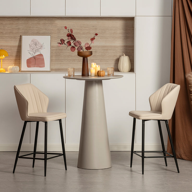 Aleena Barkruk [Set van 2] [Kunstleer] [65 cm]