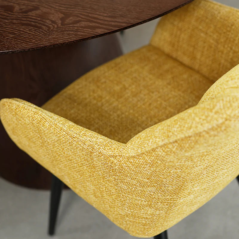 Sienna Garden Eetkamerstoel [Set van 2] [Linnen Stof]