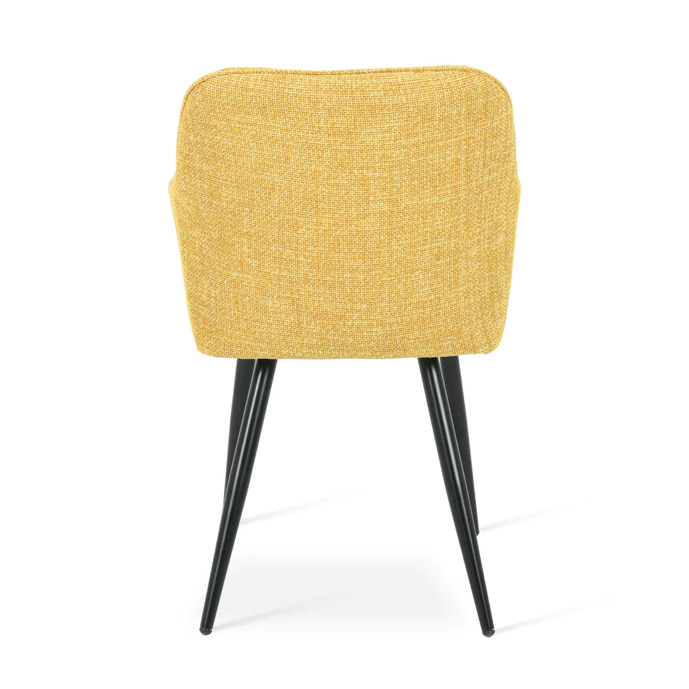 Sienna Garden Eetkamerstoel [Set van 2] [Linnen Stof]