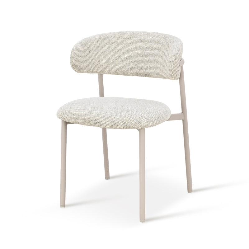 Ovale eettafel Judit en 4 eetkamerstoelen Zahra S