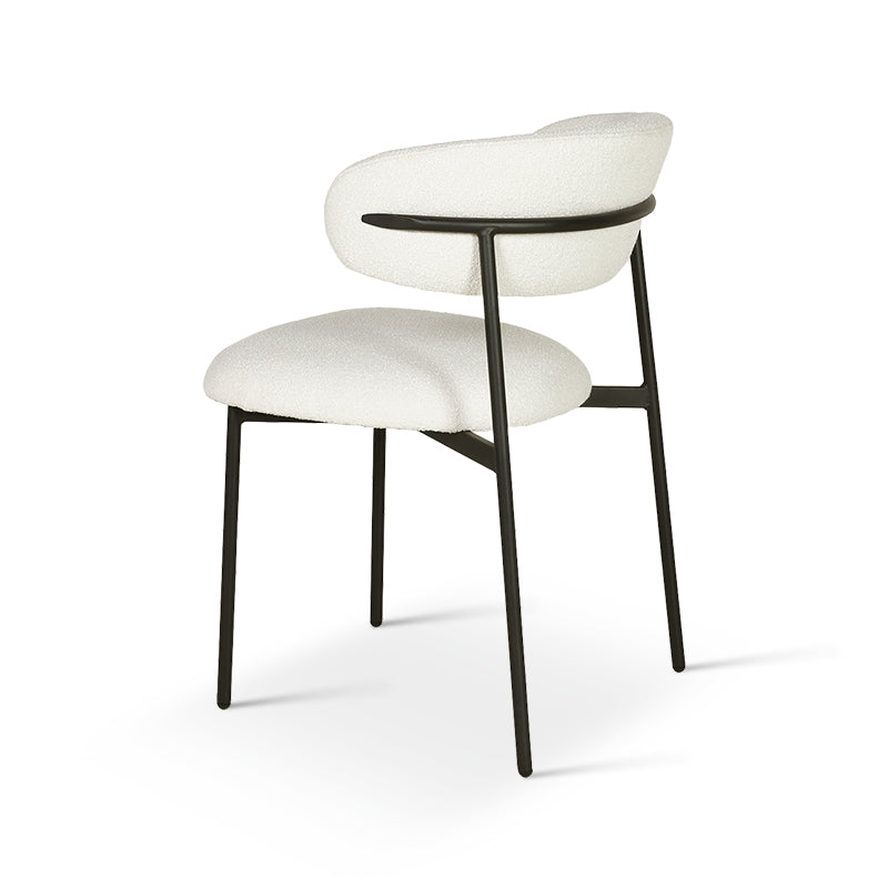 Zahra Eetkamerstoel [Set van 2] [Boucle Stof] [⌀ 1,9 cm]