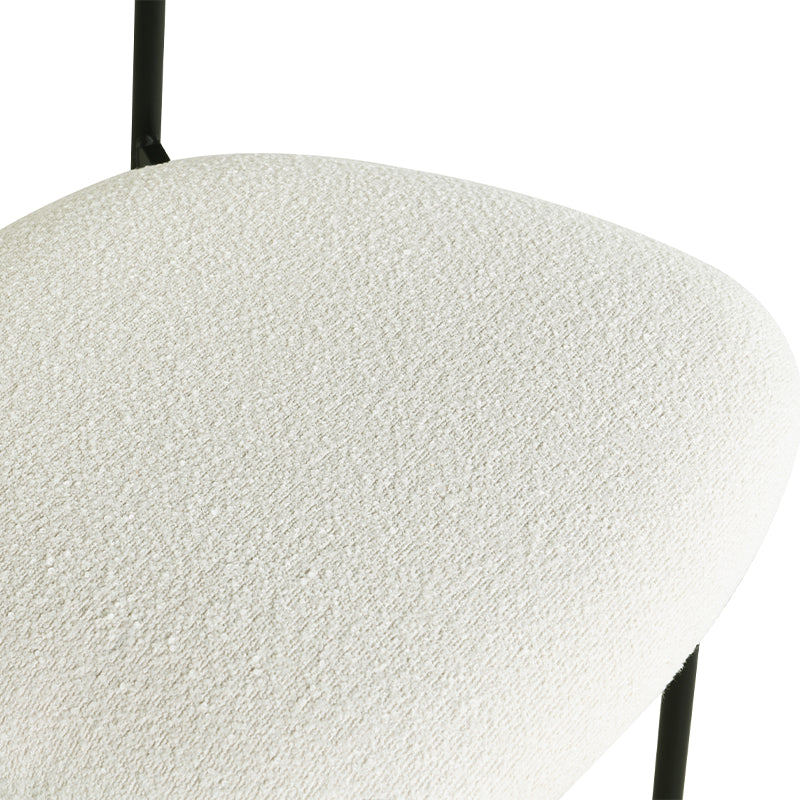 Zahra Eetkamerstoel [Set van 2] [Boucle Stof] [⌀ 1,9 cm]