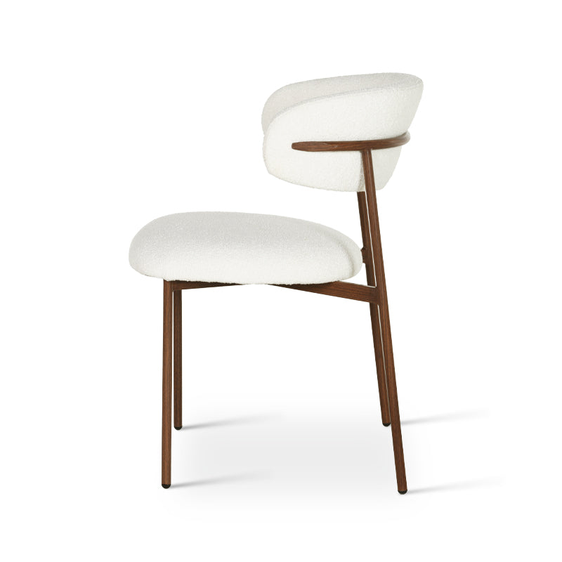 Zahra Eetkamerstoel [Set van 2] [Boucle Stof] [⌀ 1,9 cm]