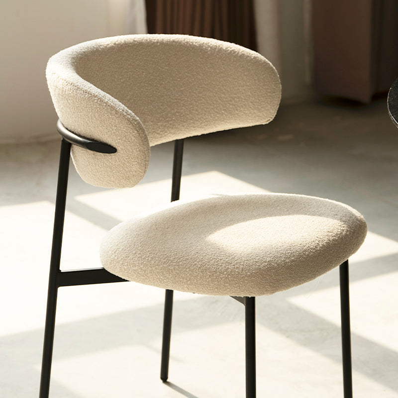 Runder Esstisch Gemma und 4 Esszimmerstuhl Zahra [Esszimmerset] Ofcasafurniture DE