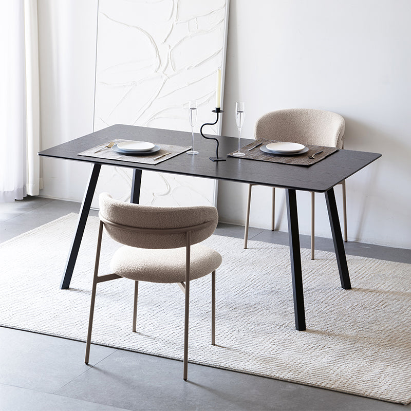 Zahra Eetkamerstoel [Set van 2] [Boucle Stof] [⌀ 1,9 cm]