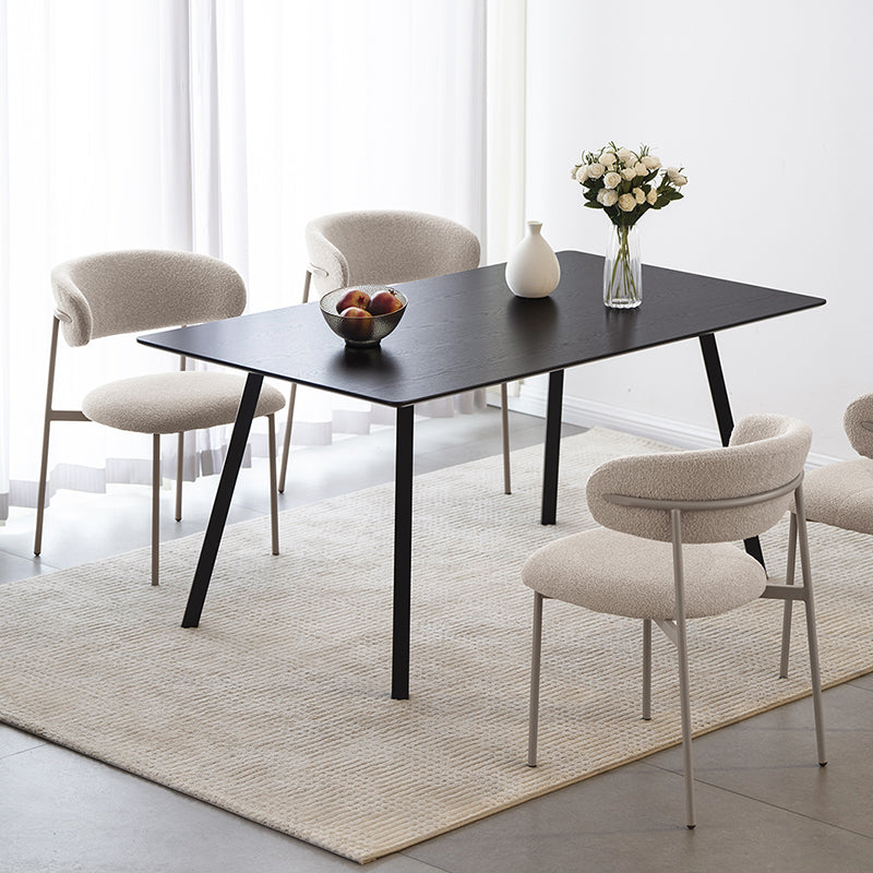 Zahra Eetkamerstoel [Set van 2] [Boucle Stof] [⌀ 1,9 cm]