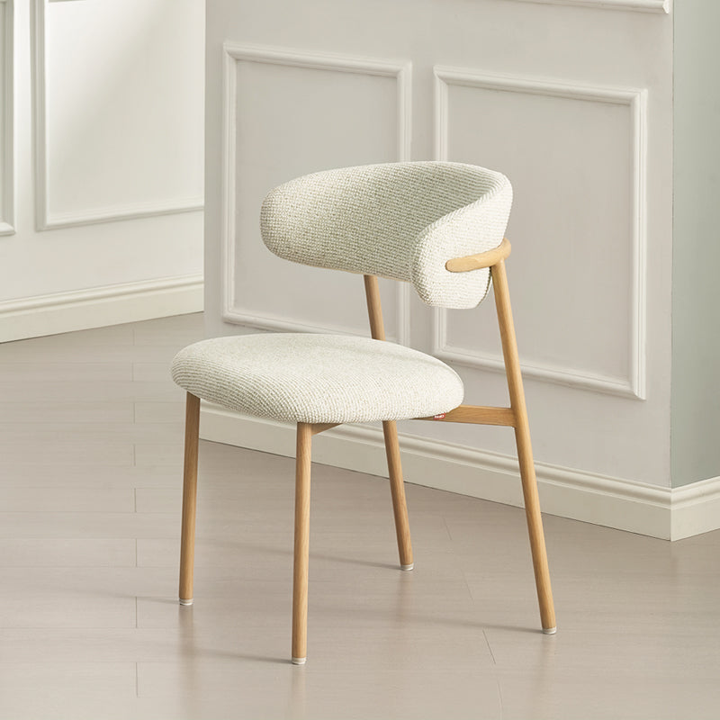 Ovale eettafel Judit en 4 eetkamerstoelen Zahra S