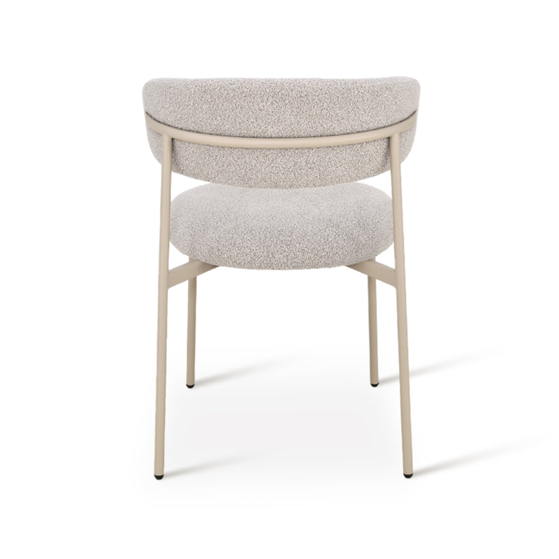 Zahra Eetkamerstoel [Set van 2] [Boucle Stof] [⌀ 1,9 cm]