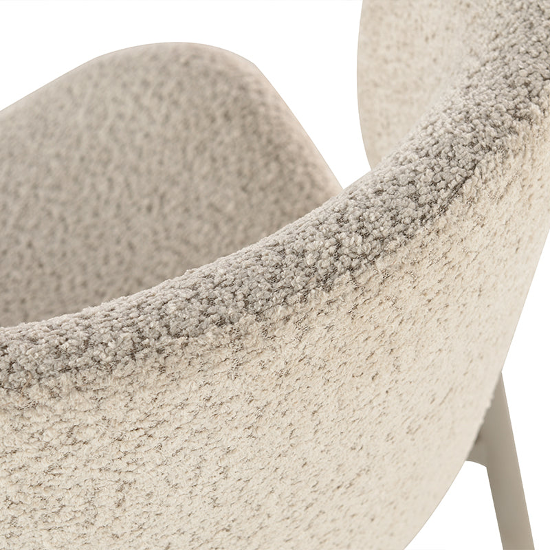 Esszimmerstuhl Hadley [2er Set] [Boucle] Ofcasafurniture DE