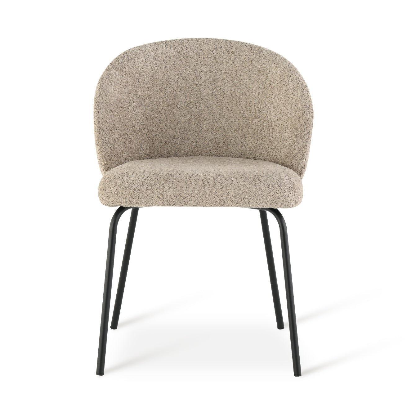 Yasin Eetkamerstoel [Set van 2] [Boucle Stof]