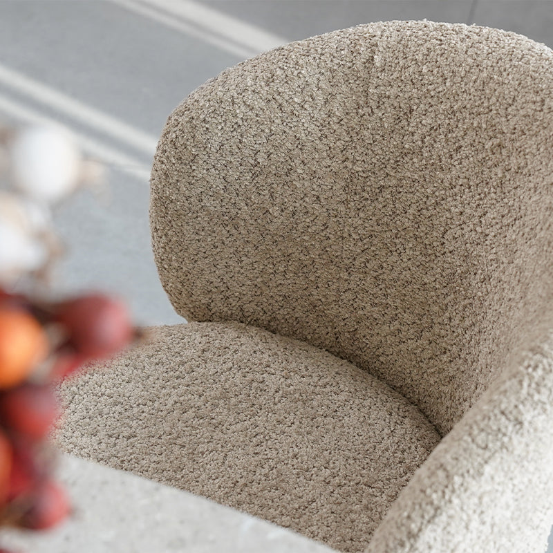 Yasin Eetkamerstoel [Set van 2] [Boucle Stof]