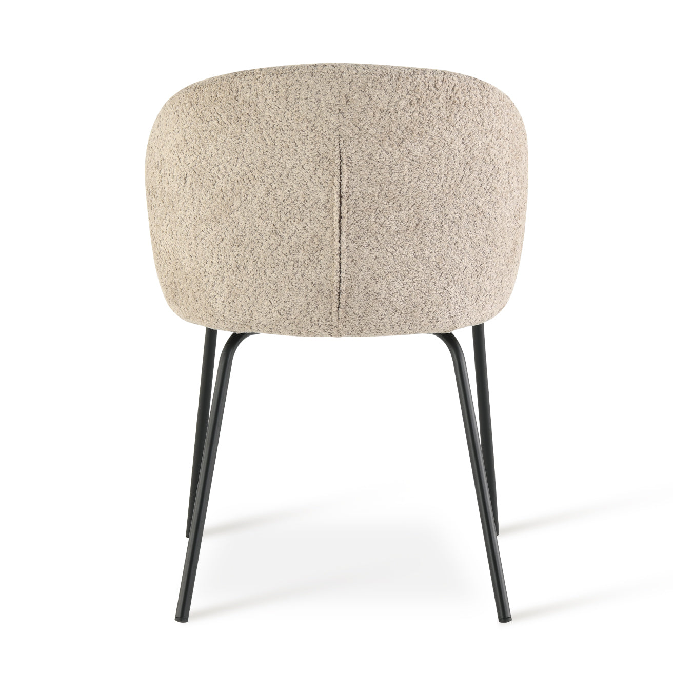 Yasin Eetkamerstoel [Set van 2] [Boucle Stof]