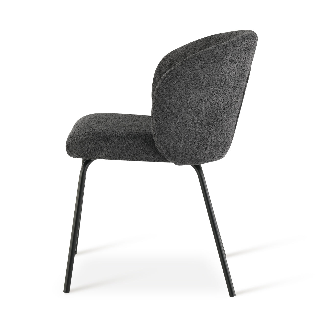 Yasin Eetkamerstoel [Set van 2] [Boucle Stof]