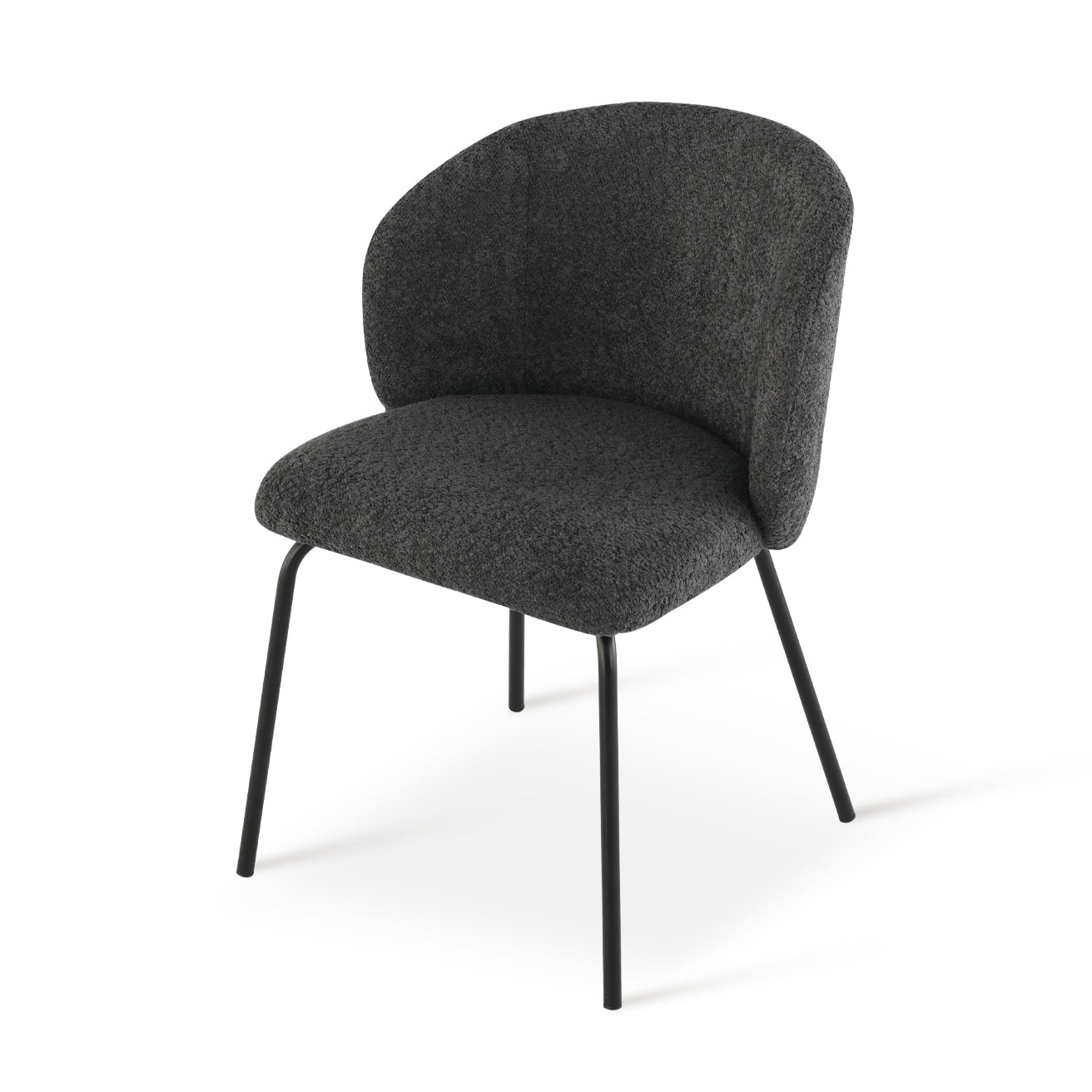 Yasin Eetkamerstoel [Set van 2] [Boucle Stof]