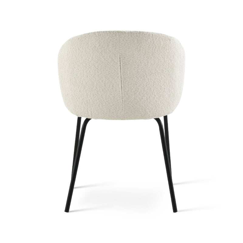 Yasin Eetkamerstoel [Set van 2] [Boucle Stof]