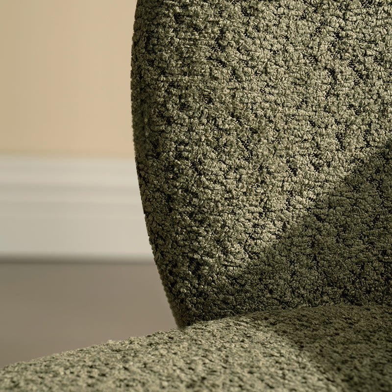 Yasin Eetkamerstoel [Set van 2] [Boucle Stof]