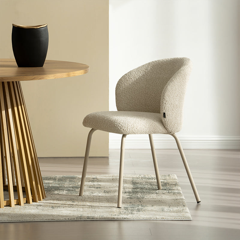 Esszimmerstuhl Yasin [2er Set] [Boucle] Ofcasafurniture DE