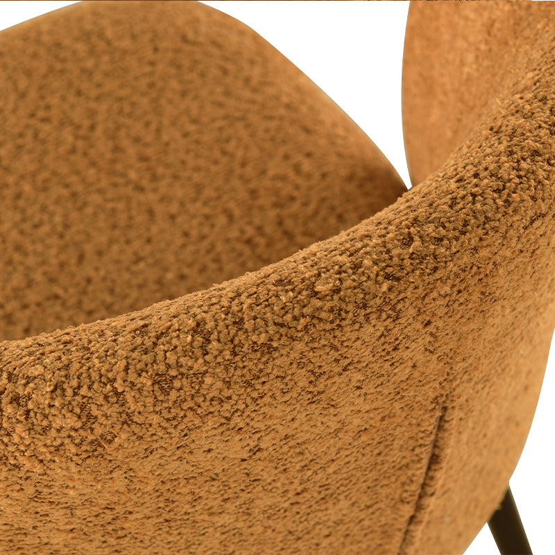 Yasin Eetkamerstoel [Set van 2] [Boucle Stof]