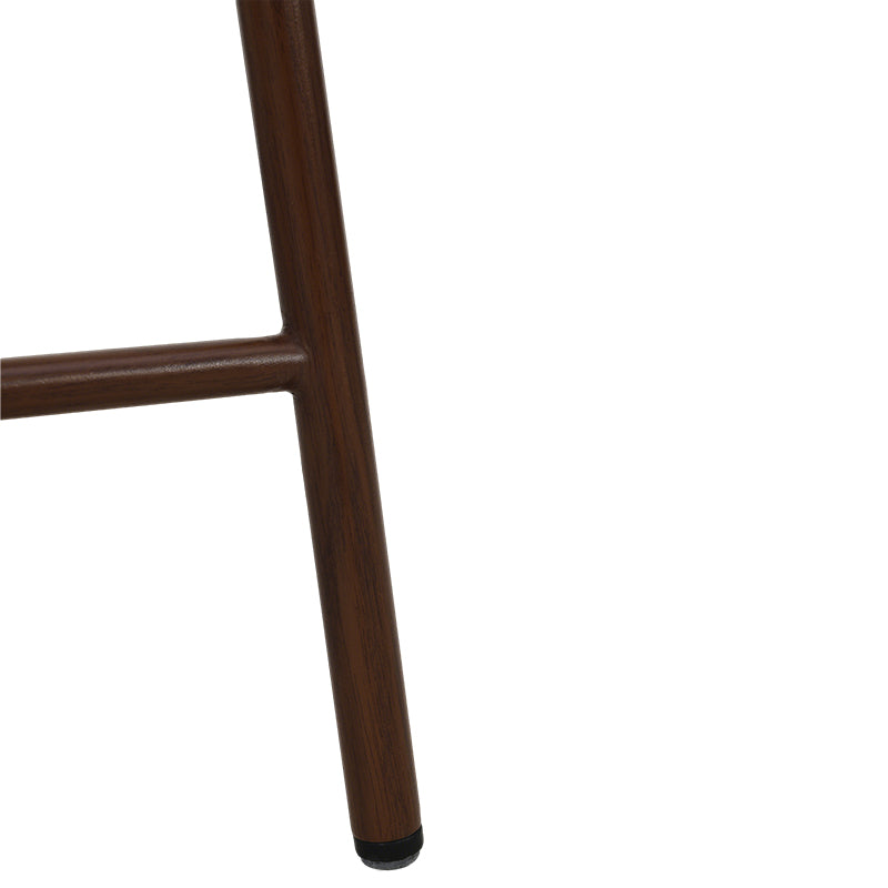 Zahra S barkruk [Set van 2] [Linnen look stof] [65 cm] [⌀ 2,5 cm]