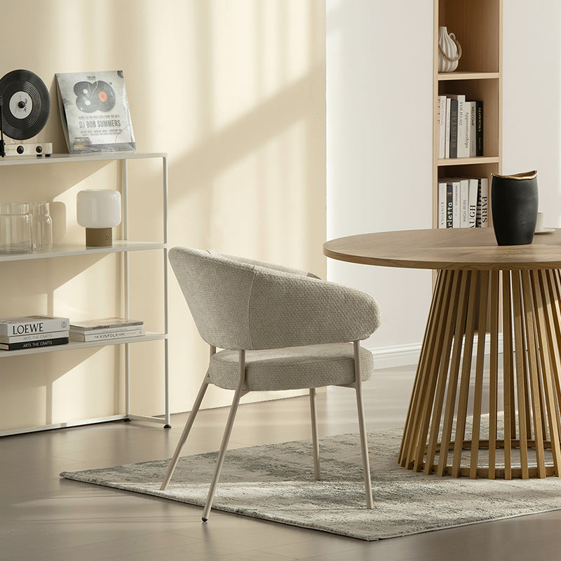 Eloise Eetkamerstoel [Set van 1] [Fluweel & Chenille]