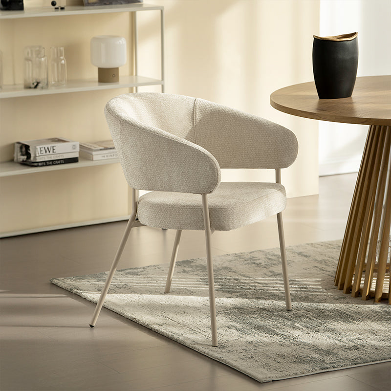 Eloise Eetkamerstoel [Set van 2] [Fluweel & Chenille]