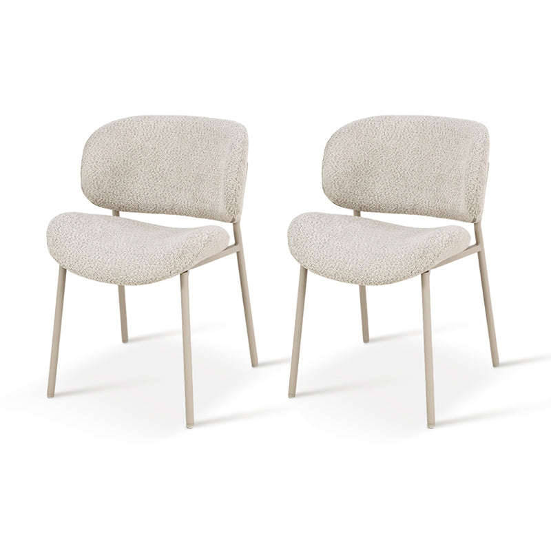 Hadley Eetkamerstoel [Set van 2] [Boucle Stof]