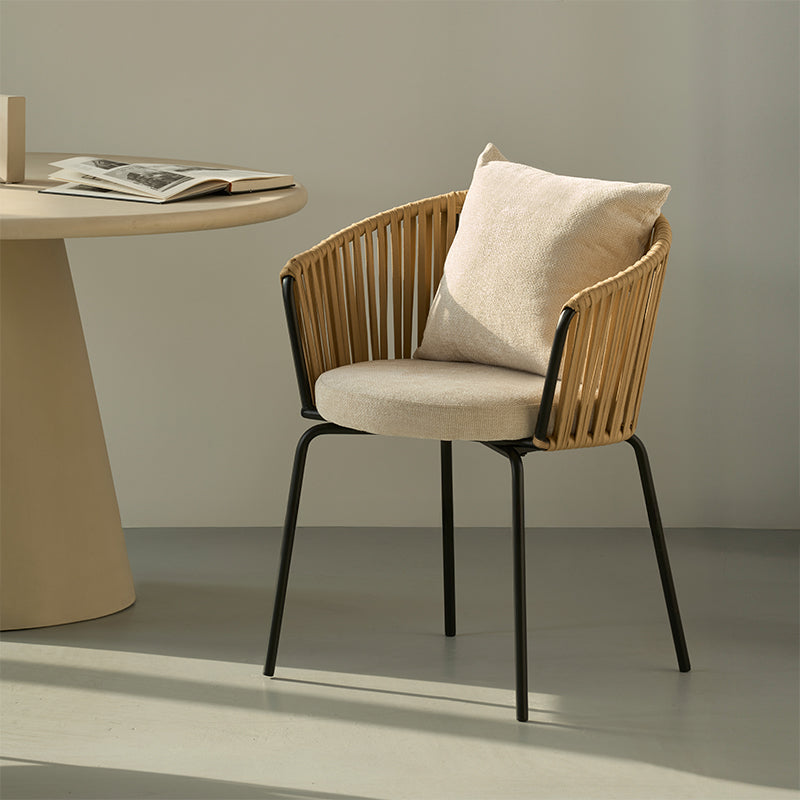 Louisa eetkamerstoel [Set van 1] [Linnen stof]