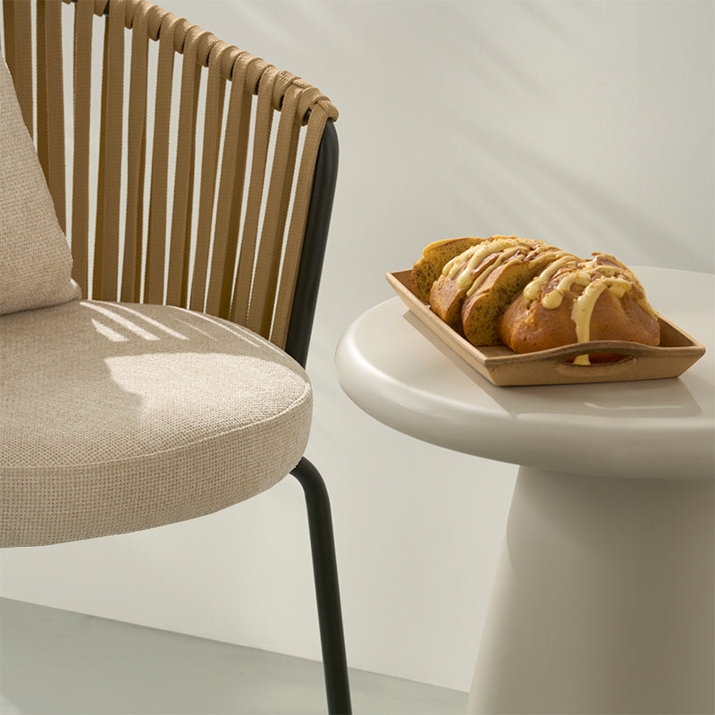 Louisa eetkamerstoel [Set van 1] [Linnen stof]