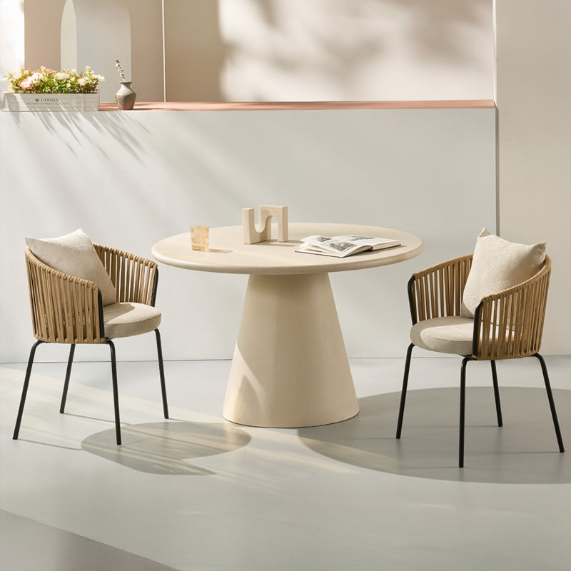 Louisa eetkamerstoel [Set van 1] [Linnen stof]