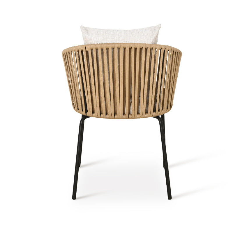 Louisa eetkamerstoel [Set van 1] [Linnen stof]