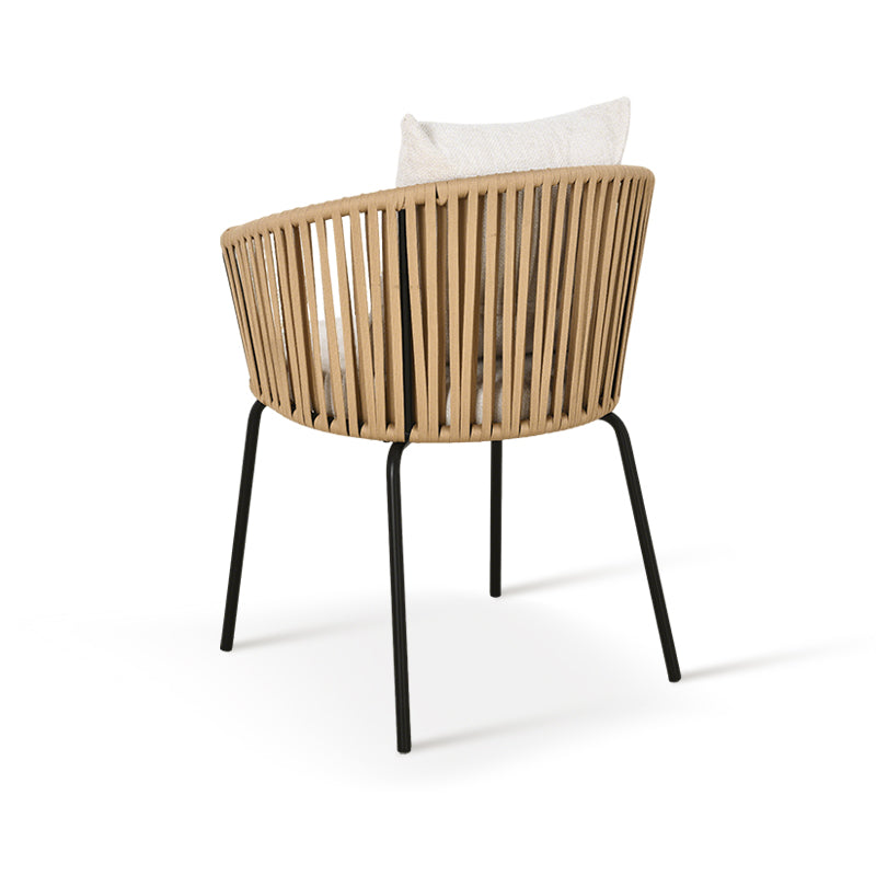 Louisa eetkamerstoel [Set van 1] [Linnen stof]