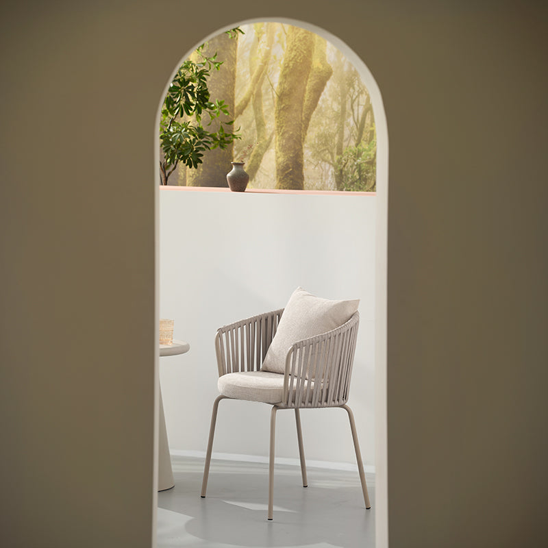 Louisa eetkamerstoel [Set van 1] [Linnen stof]