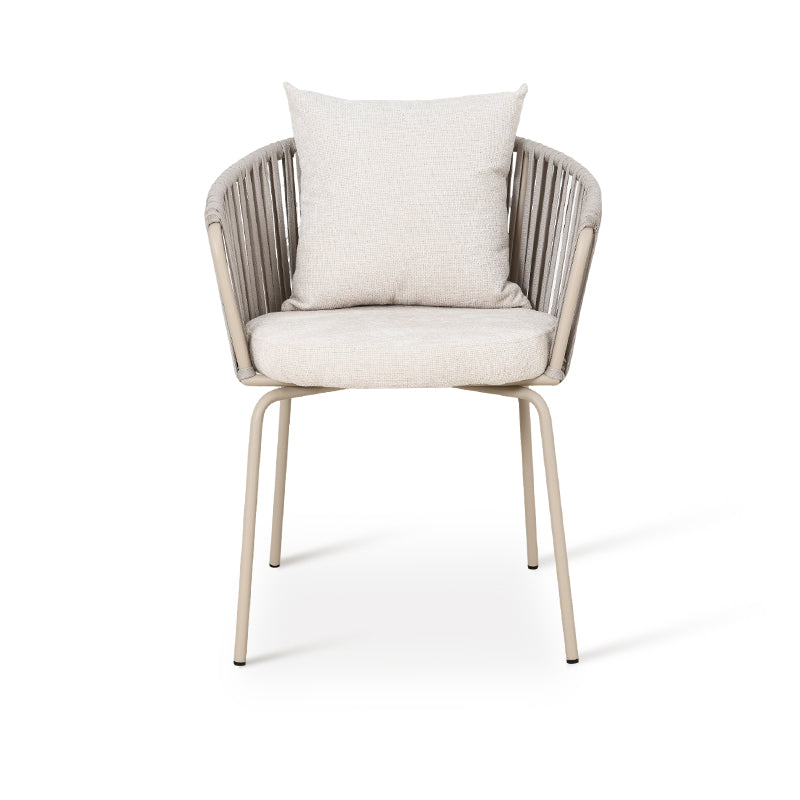 Louisa eetkamerstoel [Set van 1] [Linnen stof]